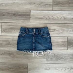 Garage Women's Blue and Navy Skirt